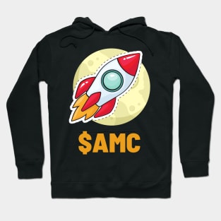 $AMC Rocket Stonk To The Moon Trading T-Shirt Hoodie